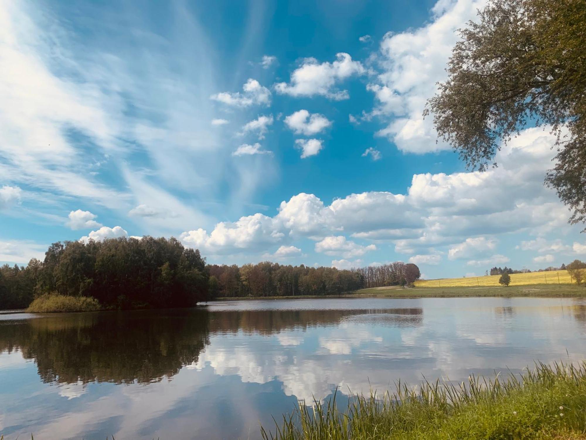 Gemuetliche Ferienwohnung In Idyllischer Lage-Auf Dem Land Dittersdorf Exterior foto